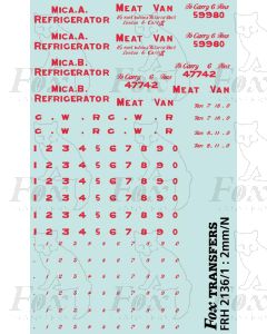 GWR Mica B Refrigerator/Meat Van