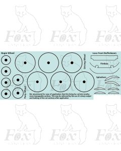 A3 Class Loco wheels lining only