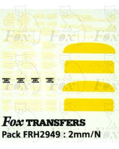 Diesel Auxiliary Brake Tender Markings