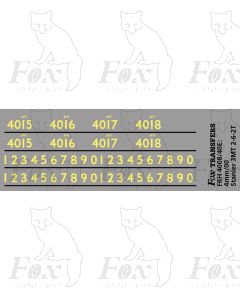 Cabside numbering for Stanier 3MT 2-6-2T locos