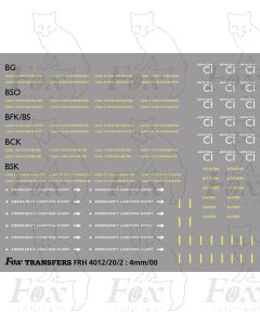 BR British Railways Coach Branding small detailing