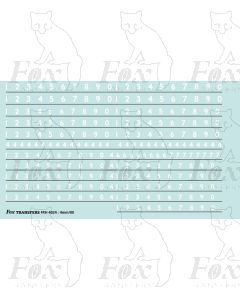 Steam Cabside Numbering - 3 sizes