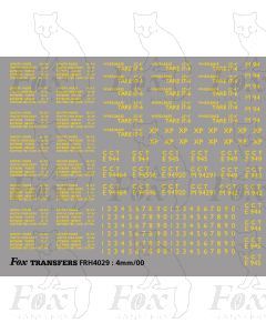 BR CCT - LETTERING AND NUMBERING