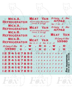 GWR Mica B Refrigerator/Meat Van