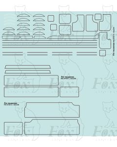 GWR Large Tender Locomotive Lining Set