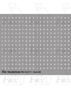 LMS serif Smokebox Numbering