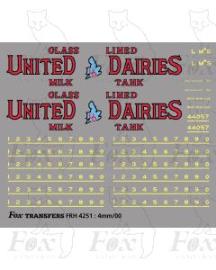 LMS United Dairies Milk Tank Wagon