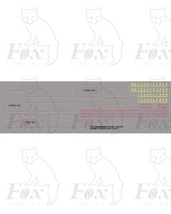 Hornby Fowler Class 4 Lining Set