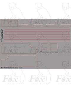 Stanier Black Five Class 5MT Tender Engine Lining Set