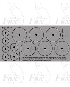 A3 Class Loco wheels lining only