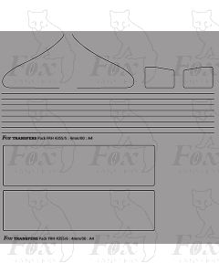 Gresley A4 B17 & P2 Loco Lining Set