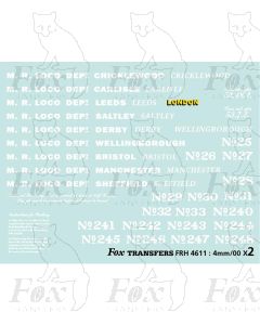 Midland Railway Breakdown Crane Graphics