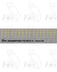 Freight Vehicle BK & B Prefixes