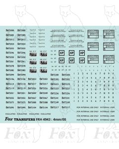 BR INSULATED 10T Meat Van complete livery pack