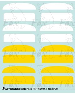 Diesel Auxiliary Brake Tender Markings