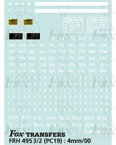 16 ton Vacuum-Fitted Mineral Wagon Markings - 1 vehicle