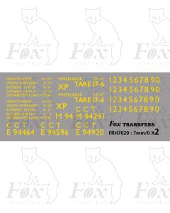 BR CCT - LETTERING AND NUMBERING