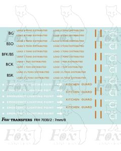 BR British Railways Coach Branding small detailing