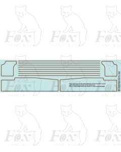 GWR Collett 0-6-2 Classes 56XX & 66XX Tank Locomotive Lining Set