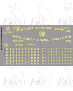 GWR Container Pack 1 - K Series