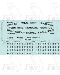 GWR Container Pack 3 - K Series