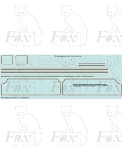 Stanier Pacific Princess Royal Class Locomotive Lining Set