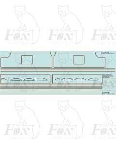 Rebuilt Scot or Patriot Locomotive Lining Set