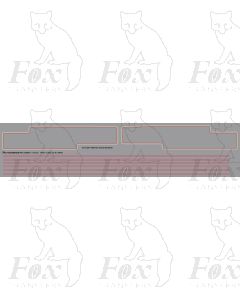 Ivatt Class 2 Tank Locomotive Lining Set - 2-6-2