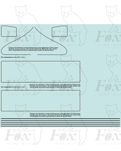 Gresley A4 , B17 & P2 Locomotive Lining Set