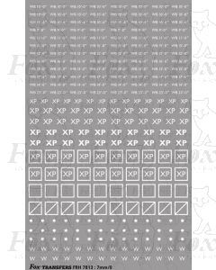 BR BRITISH RAILWAYS FREIGHT VEHICLE MARKINGS 2