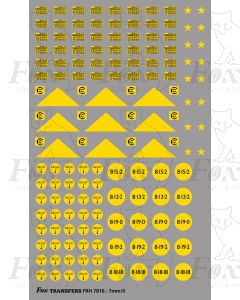 Freight Maintenance Panels, Circuit Markers