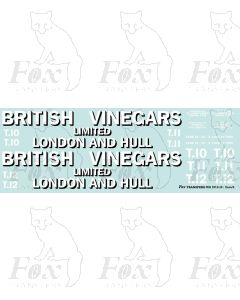 British Vinegars tanker graphics