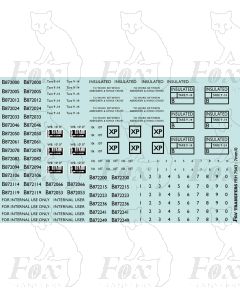 BR INSULATED 10T Meat Van complete livery pack