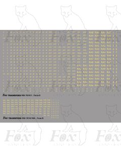 Steam Locomotive Power Classification & Route Availability Codes