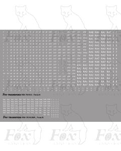 Steam Locomotive Power Classification & Route Availability Codes