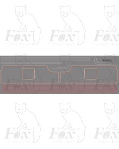 Stanier Jubilee Class 5MT STANIER Tender Engine Lining Set 