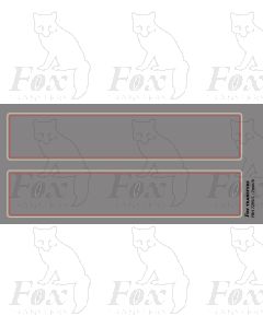 Mixed Traffic Tender lining panels for Fowler design