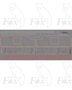 Stanier Jubilee Class 5MT Tender Engine Lining Set