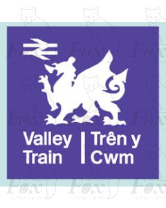 Valley Train/Tren y Cwm - STICKER