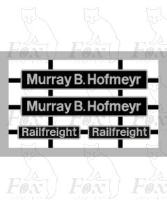 20137 Murray B Hofmeyr (with black Railfreight plaques)