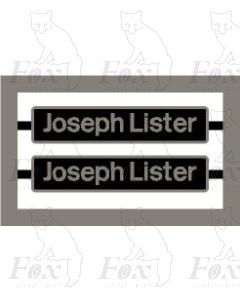 60025 Joseph Lister