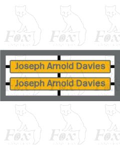 66709 Joseph Arnold Davies