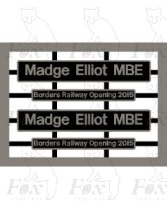 66528 Madge Elliott Borders Railway Opening 2015