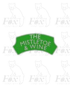 FESTIVE Headboard - THE MISTLETOE AND WINE
