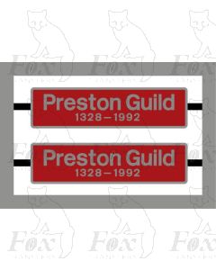 86212 Preston Guild 1328-1992