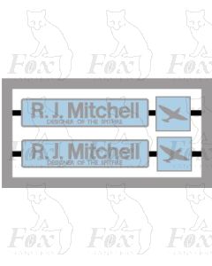 33063 R J Mitchell with Spitfire MPD - LIGHT BLUE