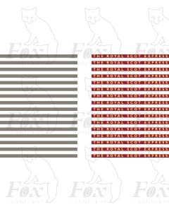 THE ROYAL SCOT EXPRESS - Steel Coachboards