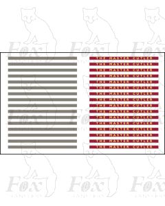 THE MASTER CUTLER - Steel Coachboards