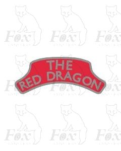 Headboard (plain) - THE RED DRAGON - red