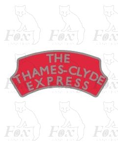 Headboard (plain) - THE THAMES-CLYDE EXPRESS